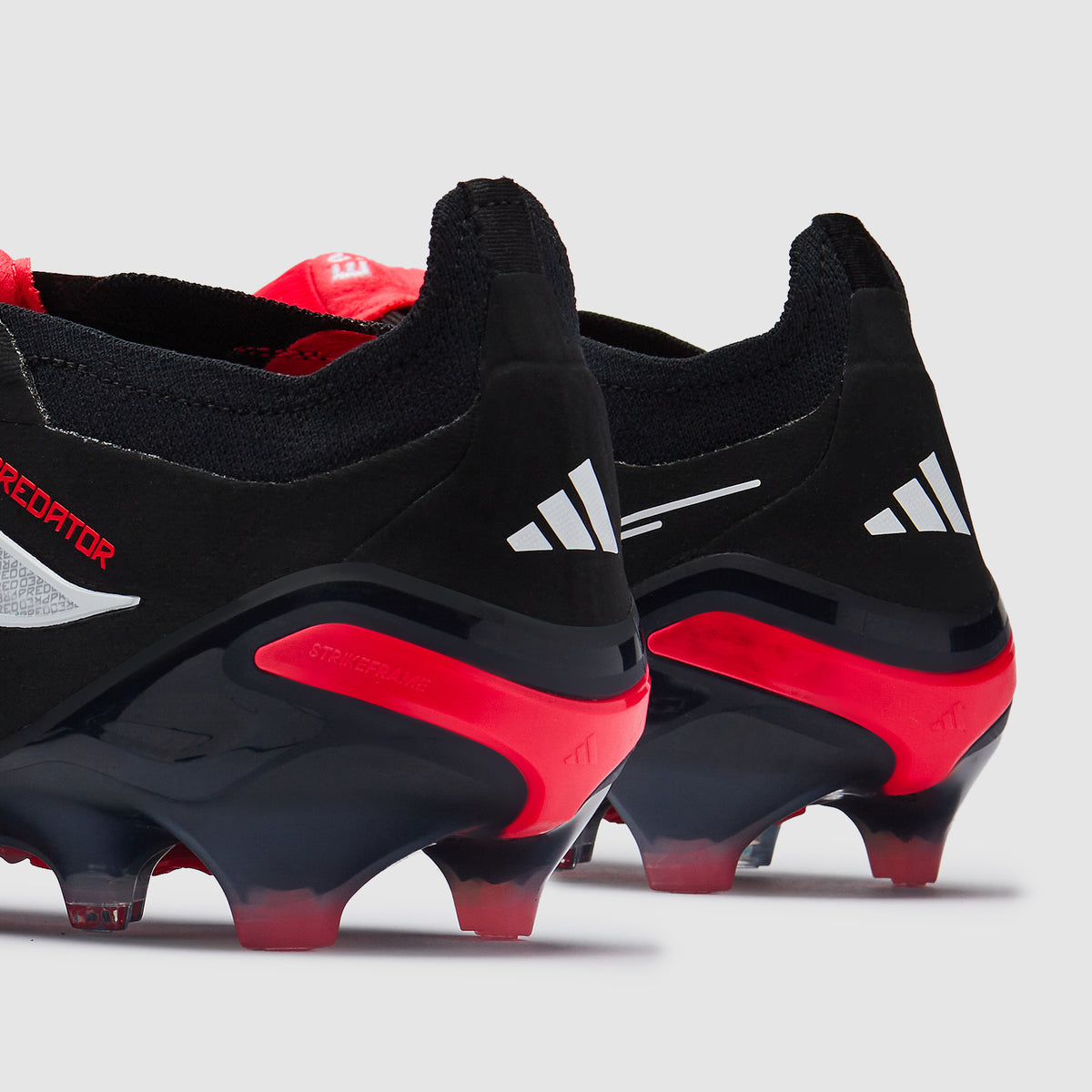 adidas Predator Elite Tongue FG - Negro / Blanco / Rojo